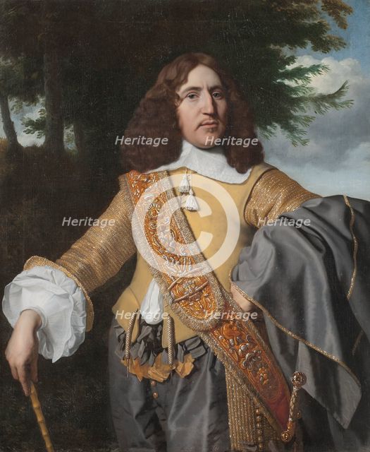 Louis De Geer d.y. 1622-1695, mill owner, 1656. Creator: Bartholomeus van der Helst.