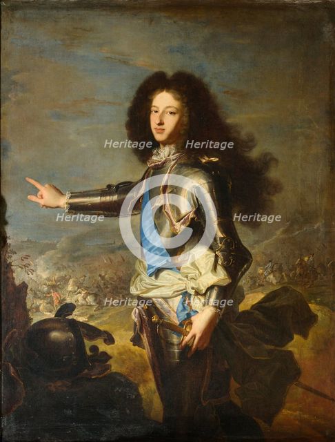 Louis de France, Duke of Burgundy (1682-1712), Early 18th cen.. Artist: Rigaud, Hyacinthe François Honoré (1659-1743)