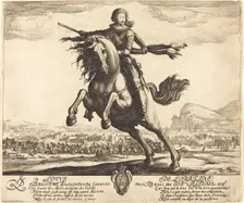 Louis de Lorraine, Prince of Phalsbourg, c. 1621/1623. Creator: Jacques Callot