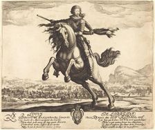 Louis de Lorraine, Prince of Phalsbourg, c. 1621/1623. Creator: Jacques Callot