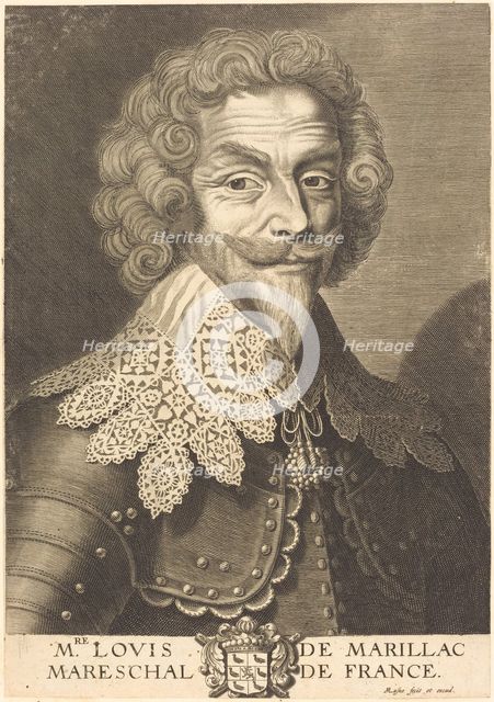 Louis de Marillac, Duke of Beaufort. Creator: Michel Lasne.