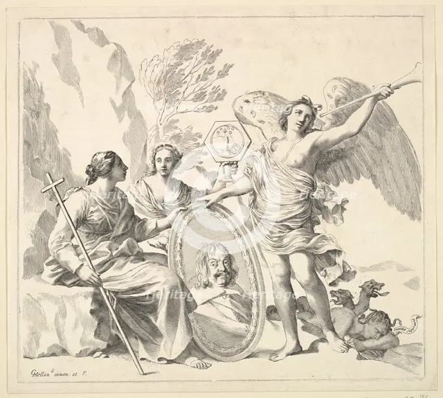 Louis-Emmanuel de Valois, comte d'Alais et duc d'Angoulême, 17th century. Creator: Claude Mellan.