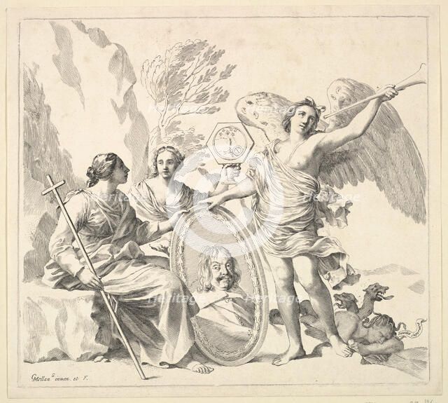 Louis-Emmanuel de Valois, comte d'Alais et duc d'Angoulême, 17th century. Creator: Claude Mellan.