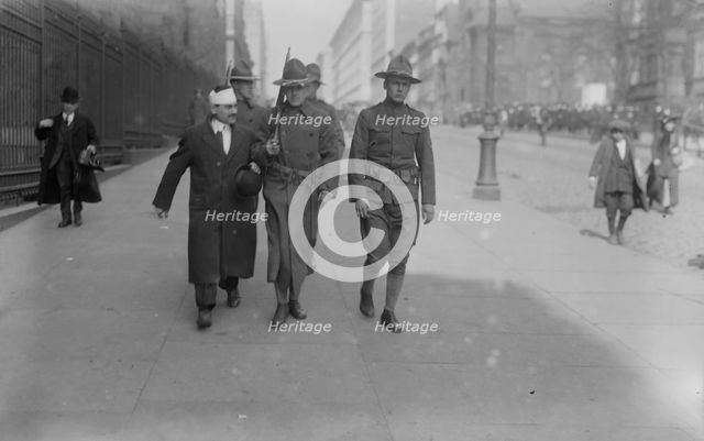 Louis Ellman arrested, between c1915 and c1920. Creator: Bain News Service.