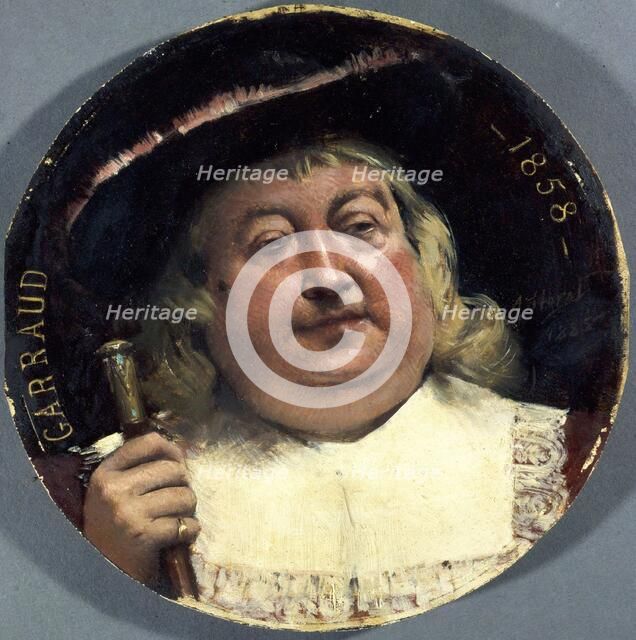 Louis-Eugène Garraud (1831-1893), member of the Comédie-Française., 1885. Creator: Aime Morot.