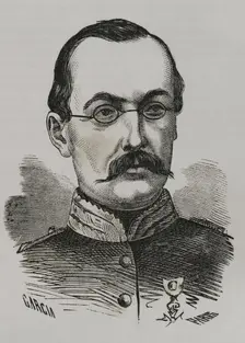 Louis Faidherbe (1818-1889), French general and colonial administrator, 1870. Creator: Marcelo Paris
