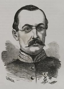 Louis Faidherbe (1818-1889), French general and colonial administrator, 1870. Creator: Marcelo Paris