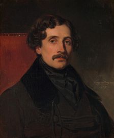 Louis-Félix Amiel (1802-1864), 1837. Creator: Eugene Deveria