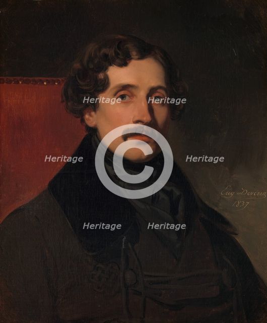 Louis-Félix Amiel (1802-1864), 1837. Creator: Eugene Deveria.