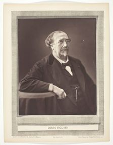 Louis Figuier, 1853/77. Creator: Nadar
