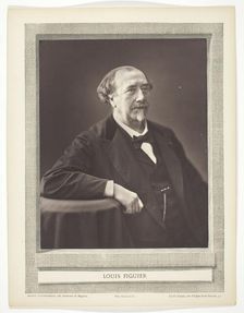 Louis Figuier, 1853/77. Creator: Nadar