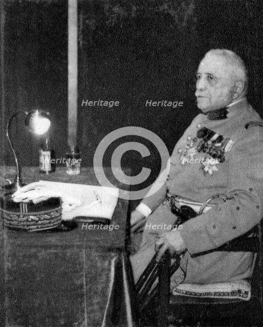 Louis Franchet D' Esperey, French First World War general, 1932. Artist: Unknown