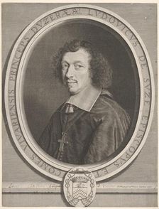 Louis-François de La Baume de Suze, 1656. Creator: Robert Nanteuil