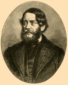 Louis Kossuth, Hungarian lawyer and politician, c1850s (c1890). Creator: Unknown