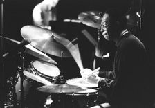 Louis Hayes, c1982. Creator: Brian Foskett