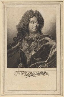 Louis Hector, duc de Villars, 1778. Creator: Antoine de Marcenay Ghuy