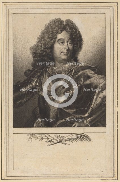 Louis Hector, duc de Villars, 1778. Creator: Antoine de Marcenay Ghuy.