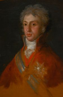 Louis I of Etruria, (1773-1803), Infante of Spain, House of Bourbon, Detail, 1800. Creator: Francisco Goya