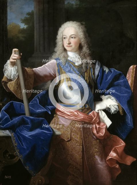 Louis I of Spain (1707-1724) as Prince of Asturias, 1723. Creator: Ranc, Jean (1674-1735).