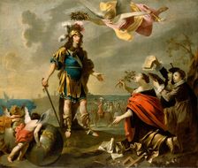 Louis II de Bourbon (1621-1686) at the capture of Dunkirk in October 1646, 1646-1647. Creator: Tassel, Jean (1608-1667)