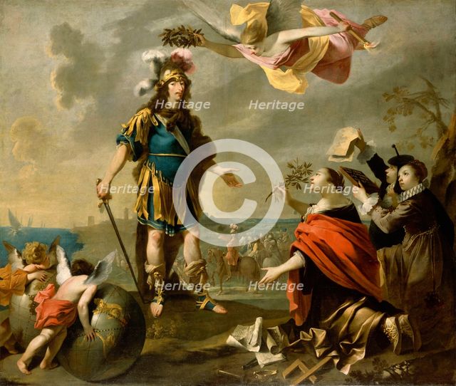 Louis II de Bourbon (1621-1686) at the capture of Dunkirk in October 1646, 1646-1647. Creator: Tassel, Jean (1608-1667).
