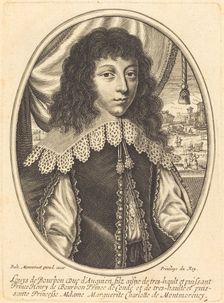 Louis II de Bourbon-Condé. Creator: Balthasar Moncornet