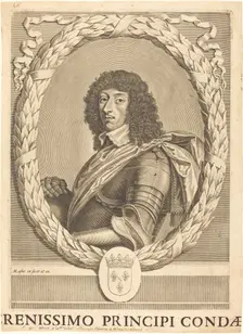 Louis II de Bourbon. Creator: Michel Lasne