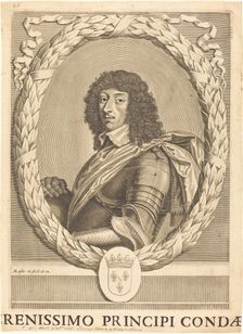 Louis II de Bourbon. Creator: Michel Lasne