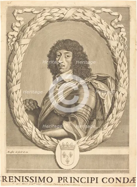 Louis II de Bourbon. Creator: Michel Lasne.