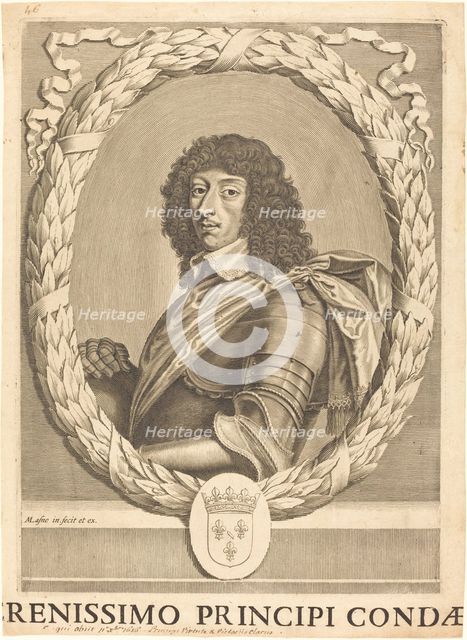 Louis II de Bourbon. Creator: Michel Lasne.