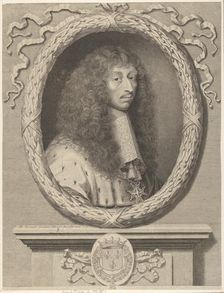 Louis II de Bourbon, Prince de Condé, 1662. Creator: Robert Nanteuil