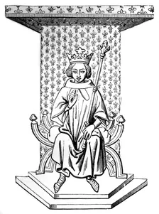 Louis IX, 14th century, (1870)