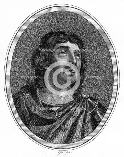 Louis IX, King of France, (1791).Artist: J Jones