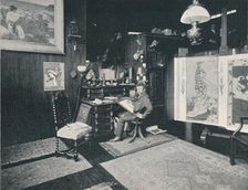 Louis John Rhead (1857-1926) was an English-born American, artist, illustrator, author and angler Artist: Louis John Rhead