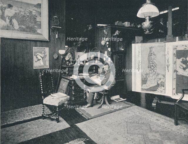 Louis John Rhead (1857-1926) was an English-born American, artist, illustrator, author and angler', Artist: Louis John Rhead Artist: Unknown