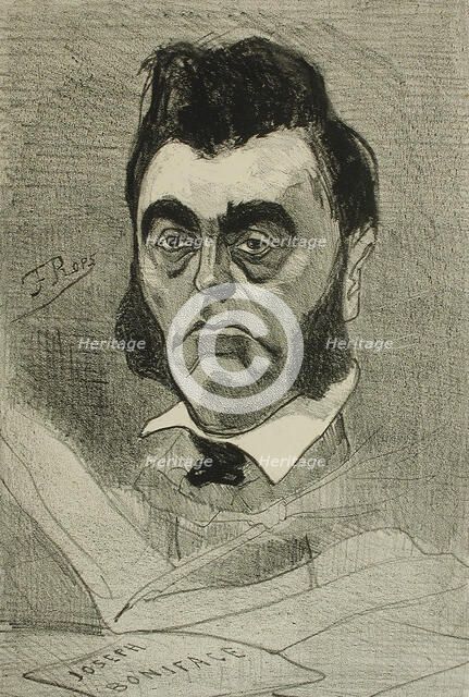 Louis-Joseph-Boniface Defré, 1858. Creator: Félicien Rops.