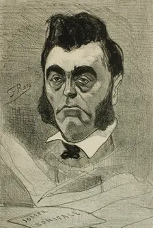 Louis-Joseph-Boniface Defré, 1858. Creator: Félicien Rops