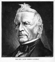 Louis-Joseph Papineau, (1786-1871), Canadian politician and lawyer, 19th century