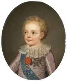 Louis Joseph Xavier François de Bourbon (1781-1789), Dauphin of France, 1784