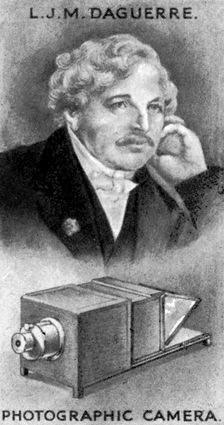 Louis-Jacques-Mande Daguerre, French artist and chemist, (c1924)