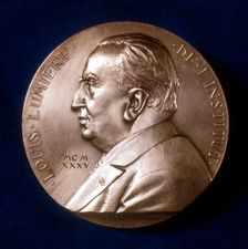 Louis Jean Lumiere (1864-1948), pioneer of cinematography, c1935. Creator: Unknown