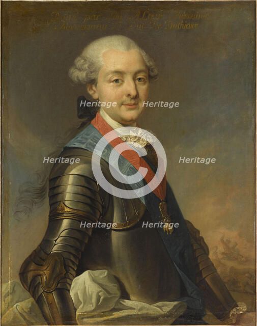 Louis Jean Marie de Bourbon, Duke of Penthièvre (1725-1793), ca 1760. Creator: Charpentier, Jean-Baptiste (1728-1806).
