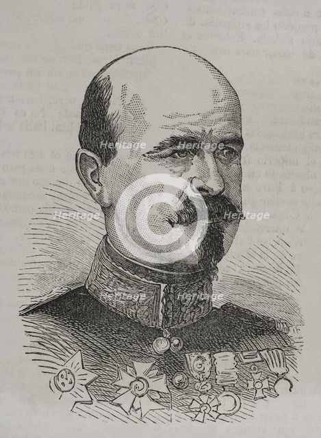 Louis-Jules Trochu (1815-1896), French general and politician, 1870.  Creator: Unknown.