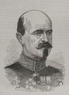 Louis-Jules Trochu (1815-1896), French general and politician, 1870. Creator: Unknown