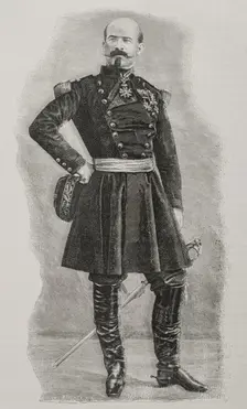 Louis-Jules Trochu (1815-1896), French military and politician, 1891. Creator: R. Cremer