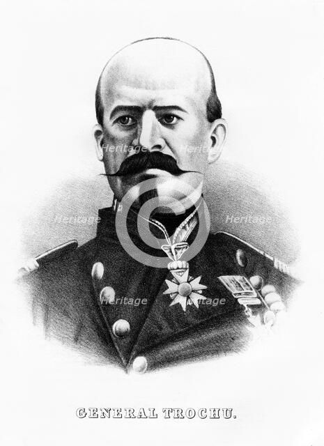 Louis Jules Trochu, French military leader and politician, mid-late 19th century. Artist: Unknown