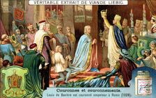 Louis of Bavaria Crowned Emperor of Rome in 1328, (c1900)