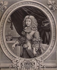 Louis of France, Grand Dauphin, as a child 17th century (1894). Artist: Nicolas de Larmessin II