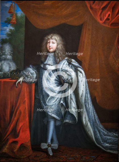 Louis of France, the Grand Dauphin, 1668. Creator: Jean I Nocret.