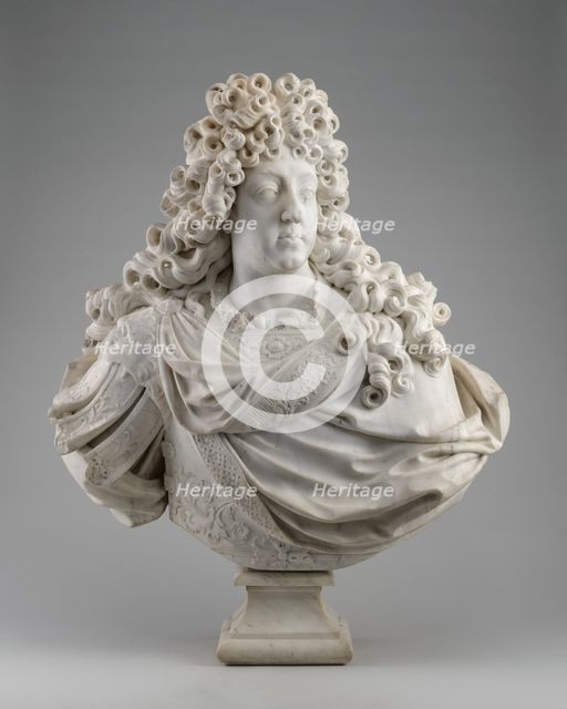 Louis of France, The Grand Dauphin, c. 1698/1699. Creator: Antoine Coysevox.